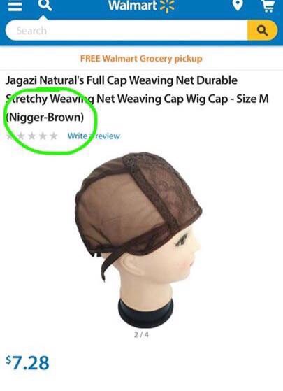 Wth? According to Walmart, the N-word is a color now! 